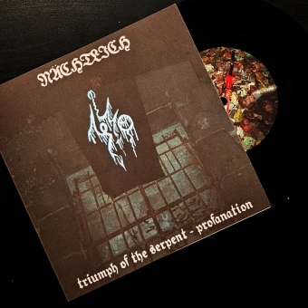 NACHTLICH Triumph Of The Serpent - Profanation 7"EP BLACK , PRE-ORDER [VINYL 7"]